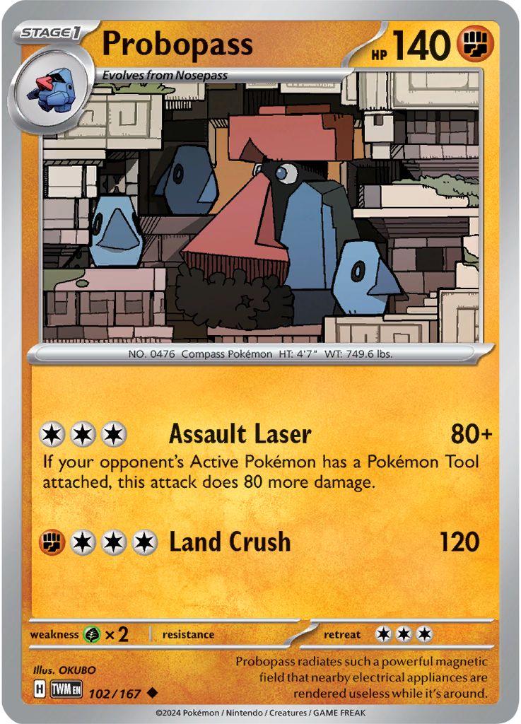 Probopass #102 Pokemon Twilight Masquerade