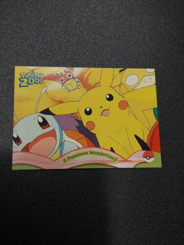 A Pokemon Wonderland #3 Pokemon 2000 Topps Movie