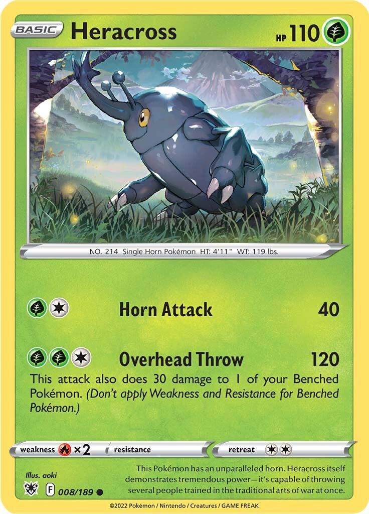 Heracross #8 Pokemon Astral Radiance