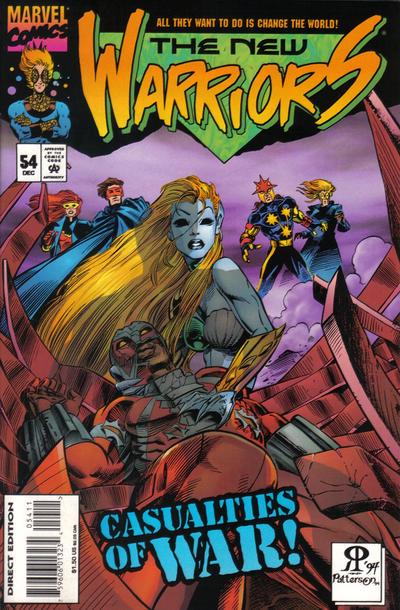 New Warriors #54 (1994) Comic Books New Warriors