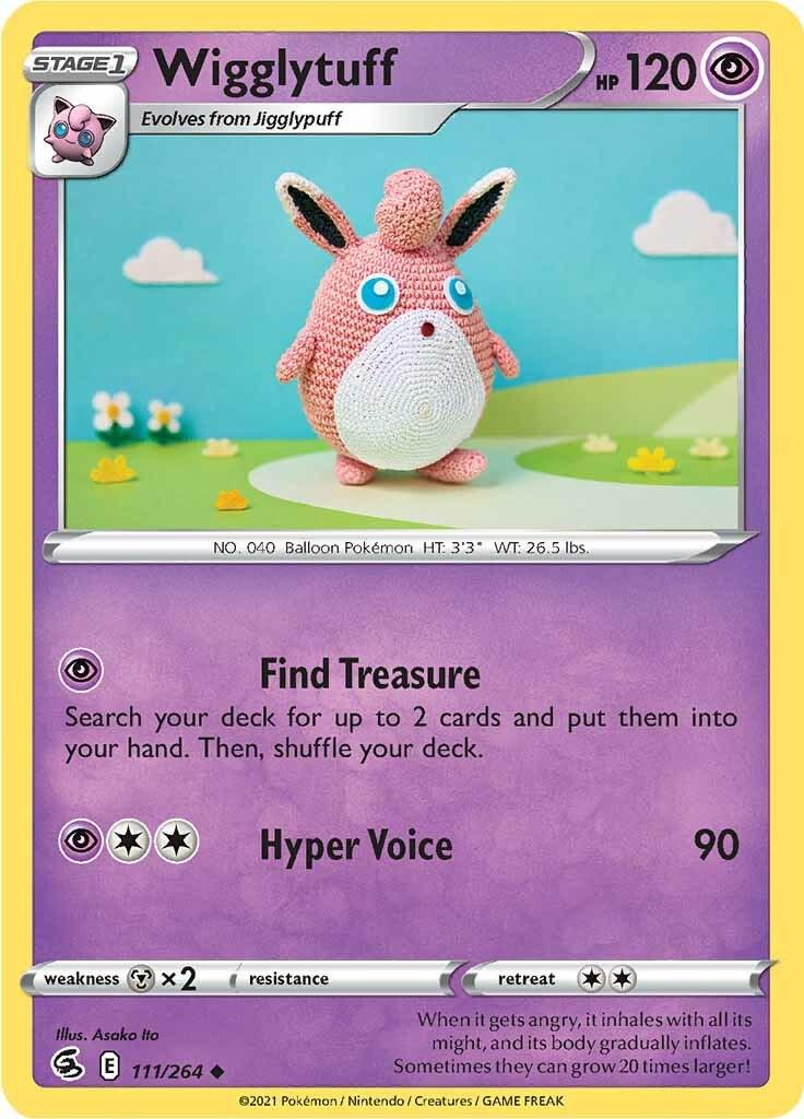 Wigglytuff #111 Pokemon Fusion Strike