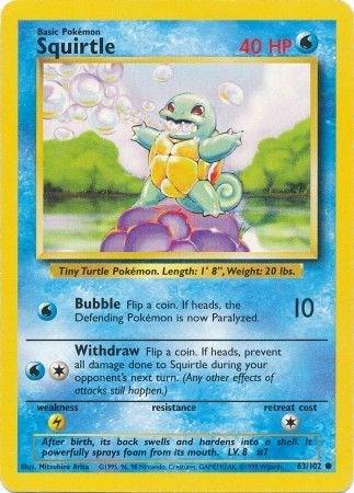 Squirtle #63 Cover Art