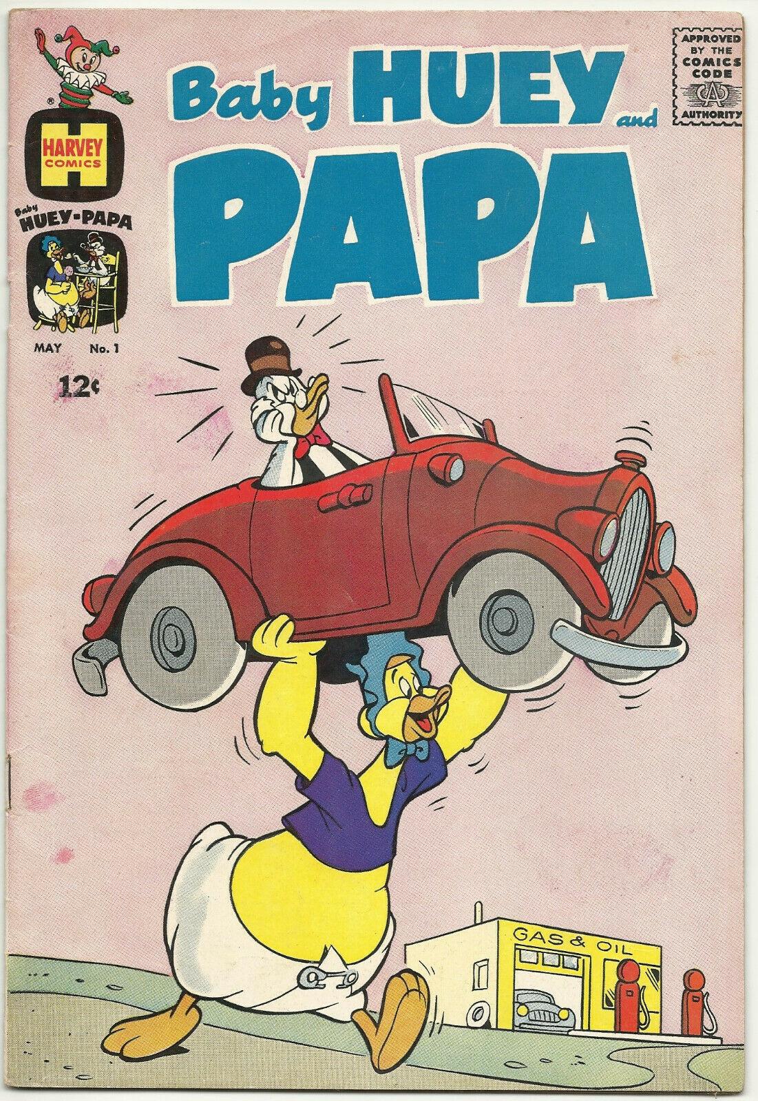 Baby Huey and Papa #1 (1962) Comic Books Baby Huey and Papa