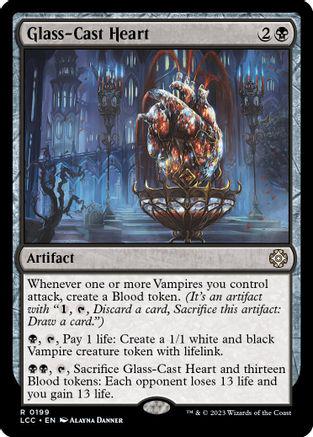 Glass-Cast Heart #199 Magic Lost Caverns of Ixalan Commander