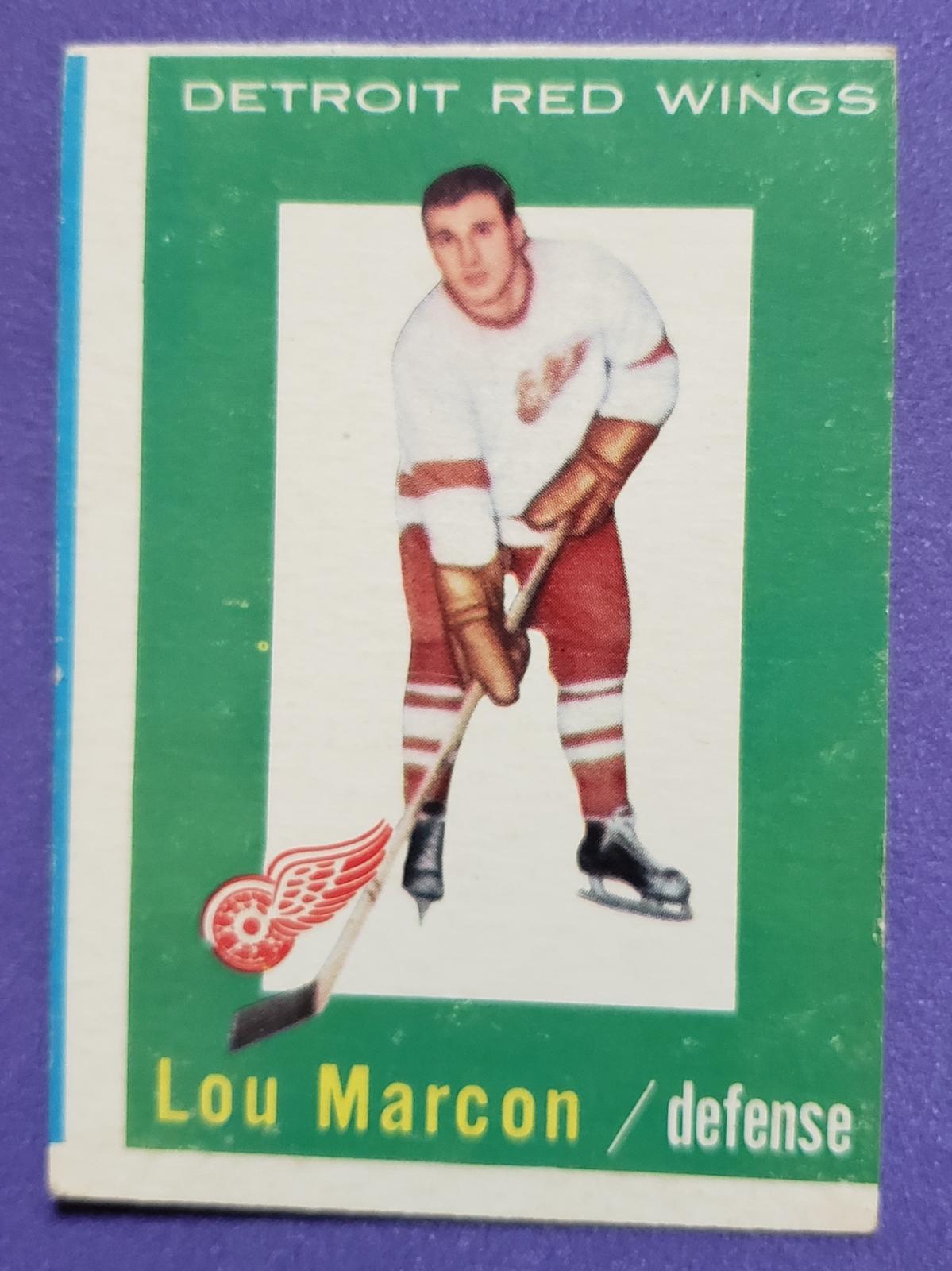 Lou Marcon #49 Hockey Cards 1959 Topps