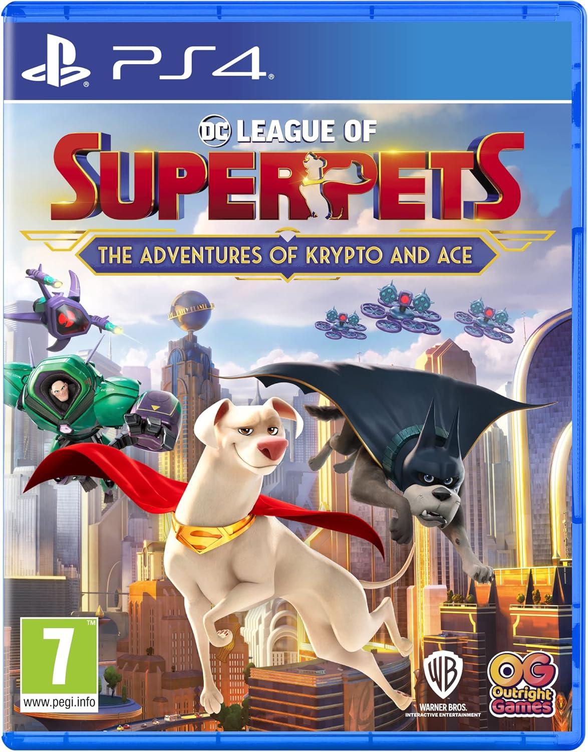 DC League of Super-Pets: Adventure of Krypto & Ace PAL Playstation 4
