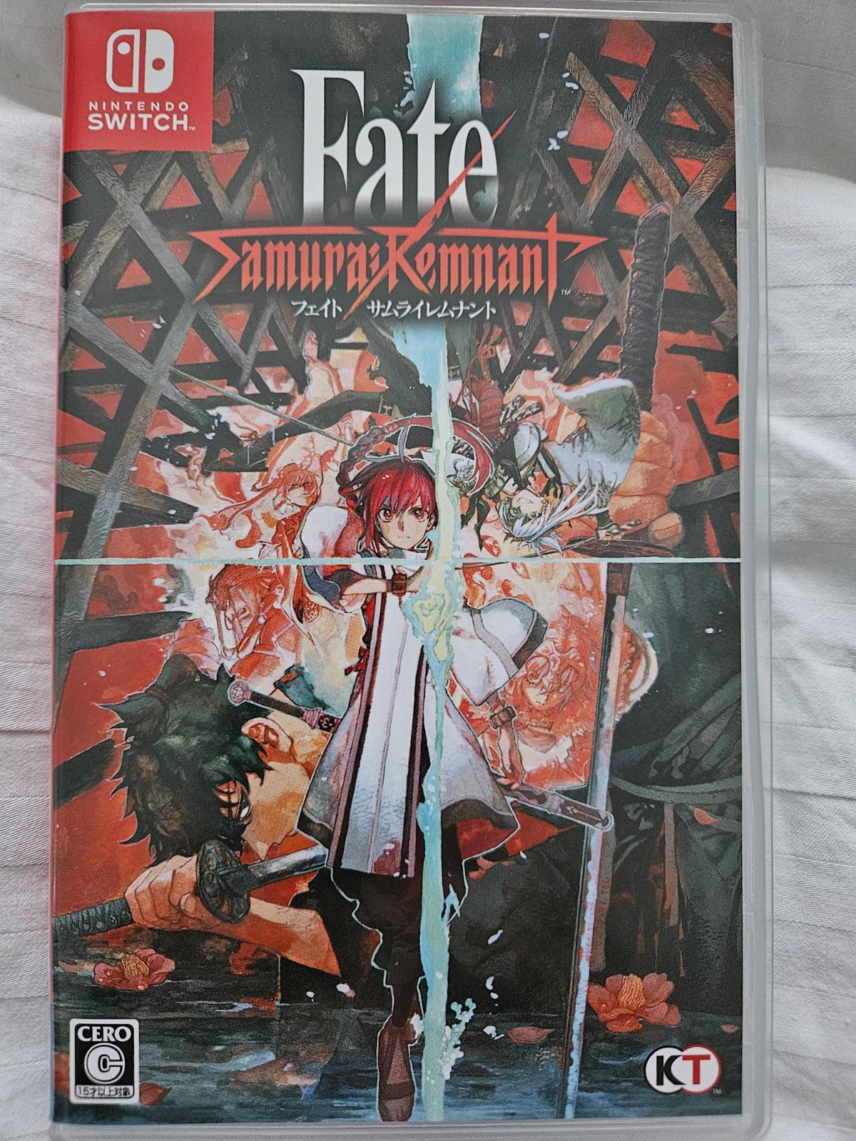 Fate Samurai Remnant JP Nintendo Switch