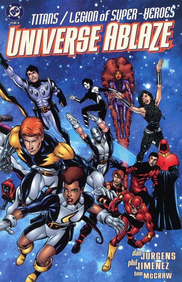 Titans / Legion of Super-Heroes: Universe Ablaze #1 (2000) Comic Books Titans / Legion of Super-Heroes: Universe Ablaze