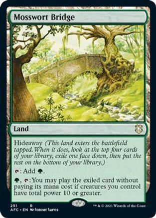 Mosswort Bridge Magic Adventures in the Forgotten Realms Commander
