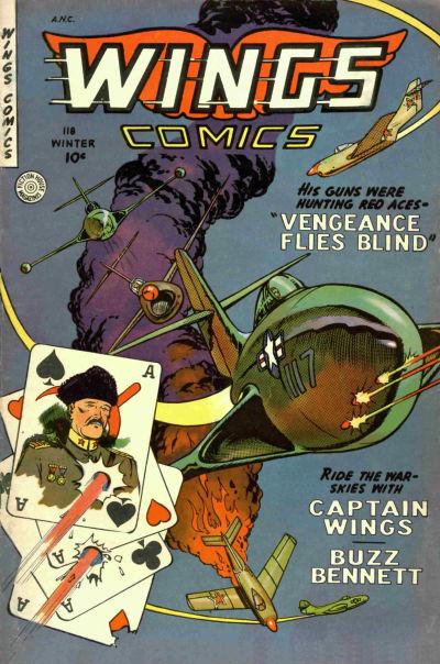 Wings Comics #118 (1952) Comic Books Wings Comics