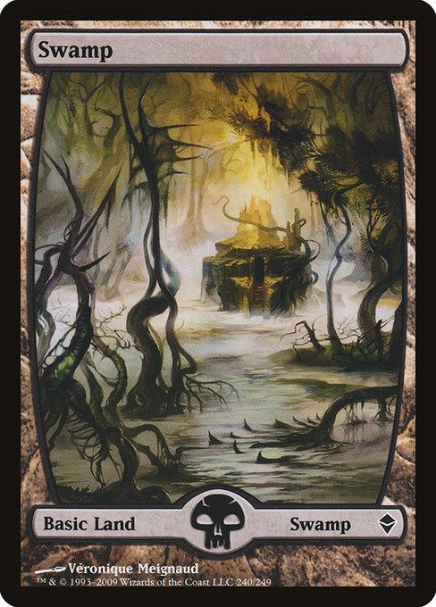 Swamp #240 Magic Zendikar