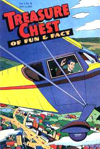 Treasure Chest of Fun and Fact #18 84 (1950) Comic Books Treasure Chest of Fun and Fact