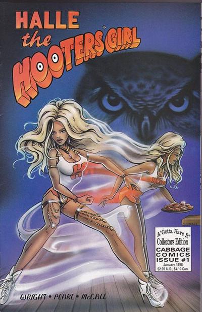 Halle the Hooters Girl #1 (1998) Comic Books Halle the Hooters Girl