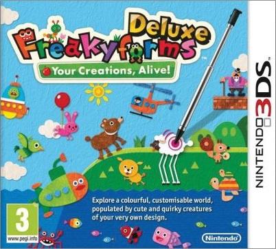Freakyforms Deluxe: Your Creations, Alive PAL Nintendo 3DS