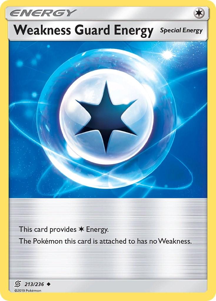 Weakness Guard Energy #213 Pokemon Unified Minds
