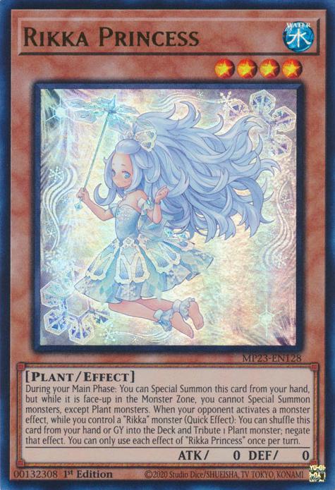 Rikka Princess MP23-EN128 YuGiOh 25th Anniversary Tin: Dueling Heroes Mega Pack