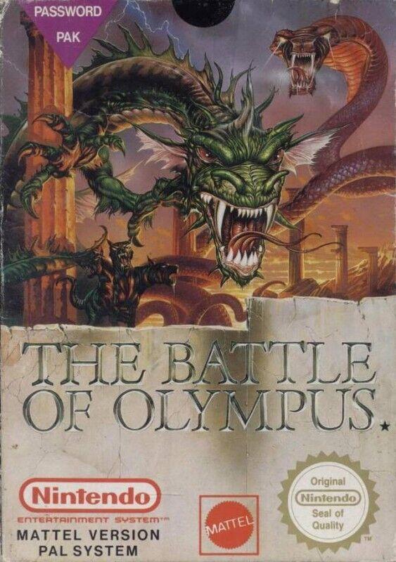 Battle of Olympus PAL NES