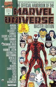 Official Handbook of the Marvel Universe #29 (1993) Comic Books Official Handbook of the Marvel Universe