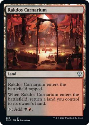 Rakdos Carnarium #226 Magic Dominaria United Commander