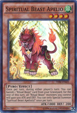 Spiritual Beast Apelio THSF-EN025 YuGiOh The Secret Forces