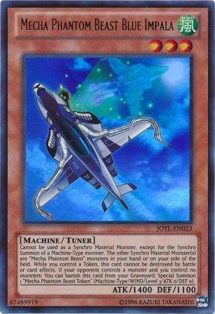 Mecha Phantom Beast Blue Impala JOTL-EN023 YuGiOh Judgment of the Light