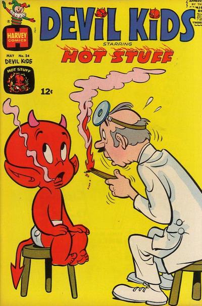 Devil Kids Starring Hot Stuff #24 (1966) Comic Books Devil Kids Starring Hot Stuff