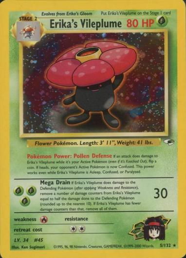 Erika's Vileplume #5 Cover Art