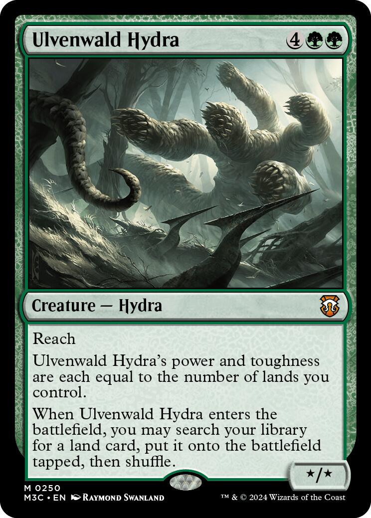 Ulvenwald Hydra #250 Magic Modern Horizons 3 Commander