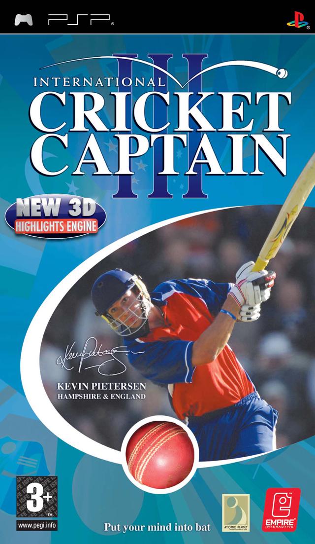 International Cricket Captain III PAL PSP
