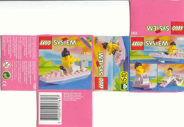 Paradisa Speedboat #1761 LEGO Town