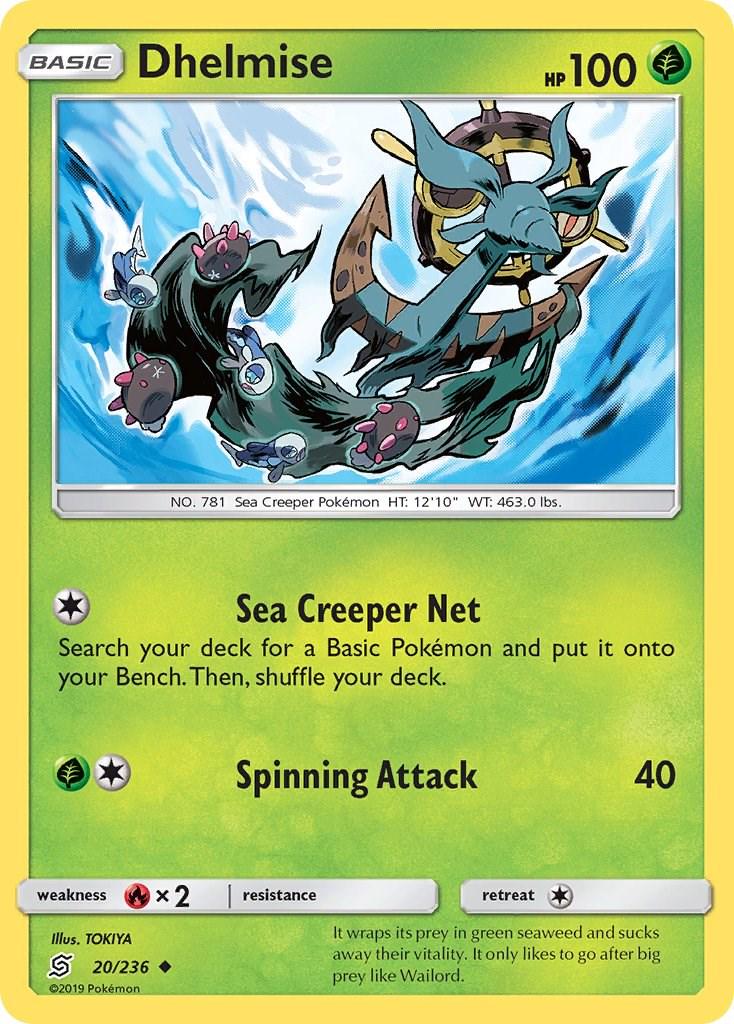 Dhelmise #20 Pokemon Unified Minds