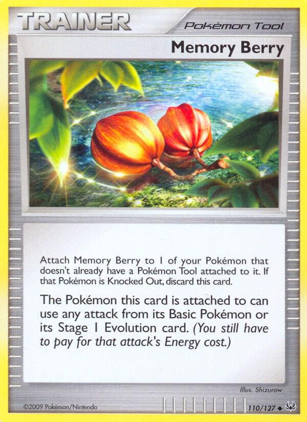 Memory Berry #110 Pokemon Platinum