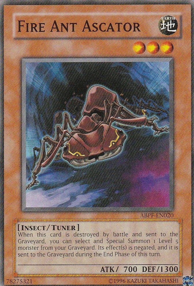 Fire Ant Ascator ABPF-EN020 YuGiOh Absolute Powerforce