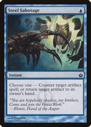 Steel Sabotage [Foil] (Magic Mirrodin Besieged)