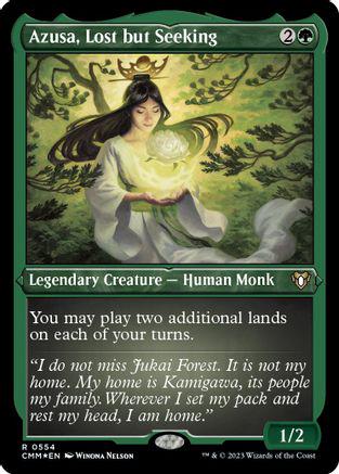 Azusa, Lost but Seeking #554 Magic Commander Masters