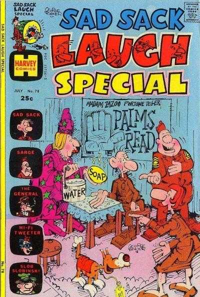 Sad Sack Laugh Special #78 (1969) Comic Books Sad Sack Laugh Special