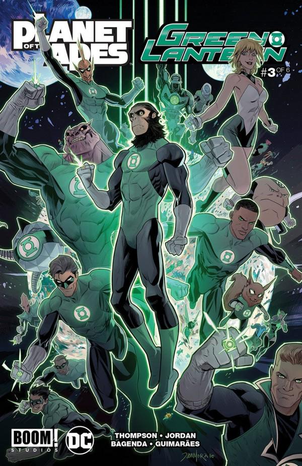 Planet of the Apes / Green Lantern #3 (2017) Comic Books Planet of the Apes Green Lantern
