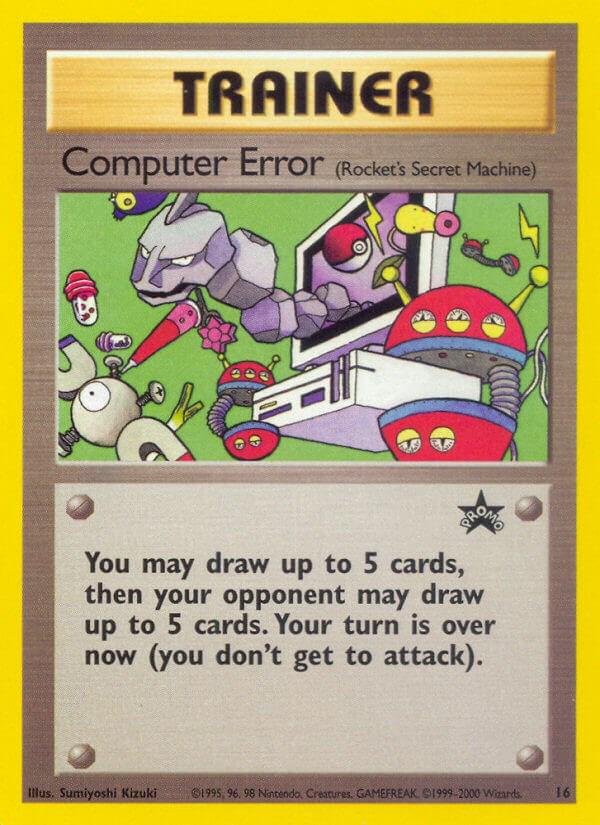 Computer Error #16 Pokemon Promo