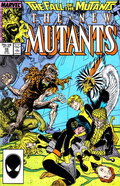 New Mutants #59 (1988) Comic Books New Mutants