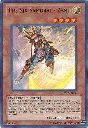 The Six Samurai - Zanji RYMP-EN092 YuGiOh Ra Yellow Mega Pack