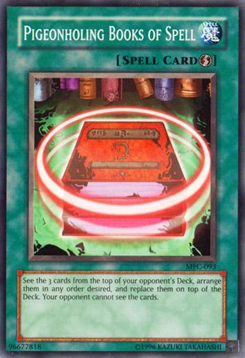 Spellbook Organization MFC-093 YuGiOh Magician's Force