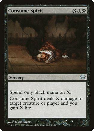 Consume Spirit Magic Planechase