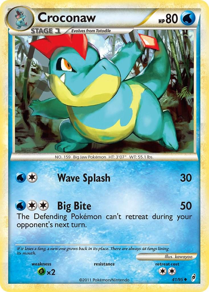Croconaw #41 Pokemon Call of Legends