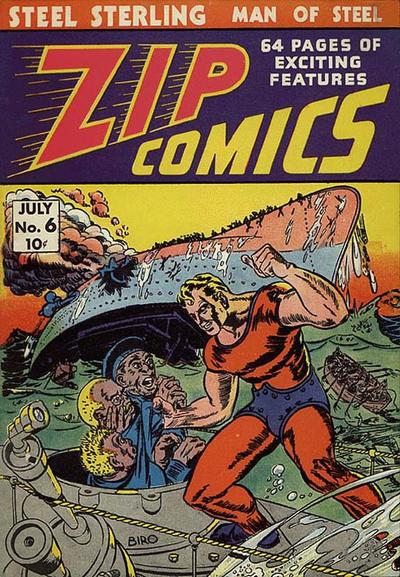 Zip Comics #6 (1940) Comic Books Zip Comics