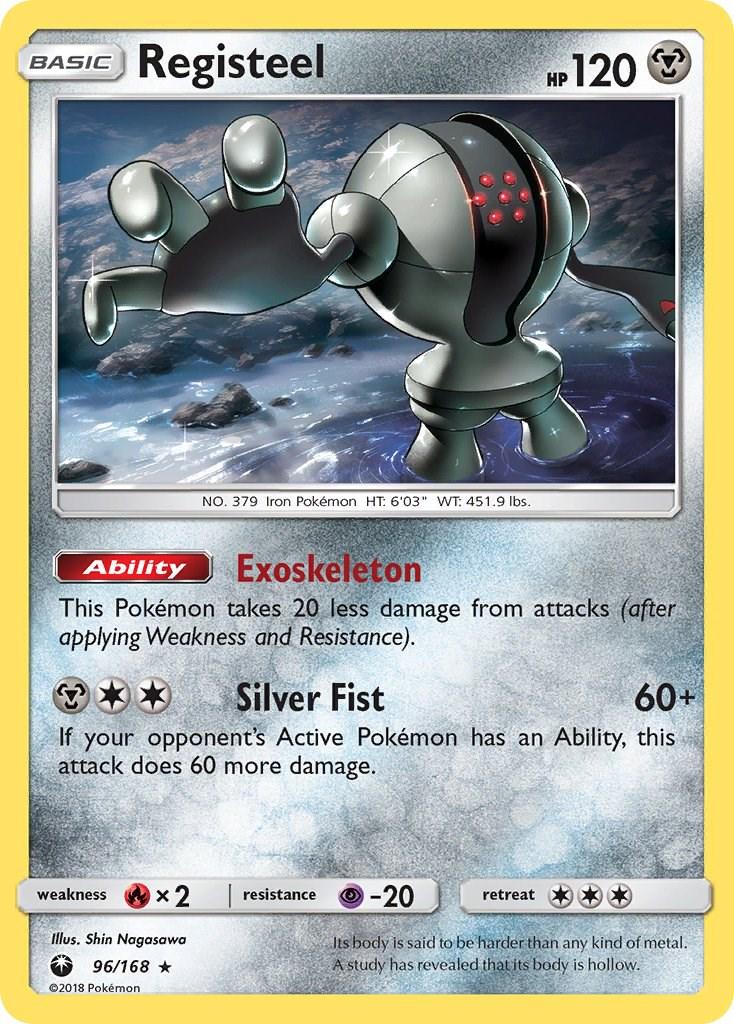 Registeel #96 Pokemon Celestial Storm