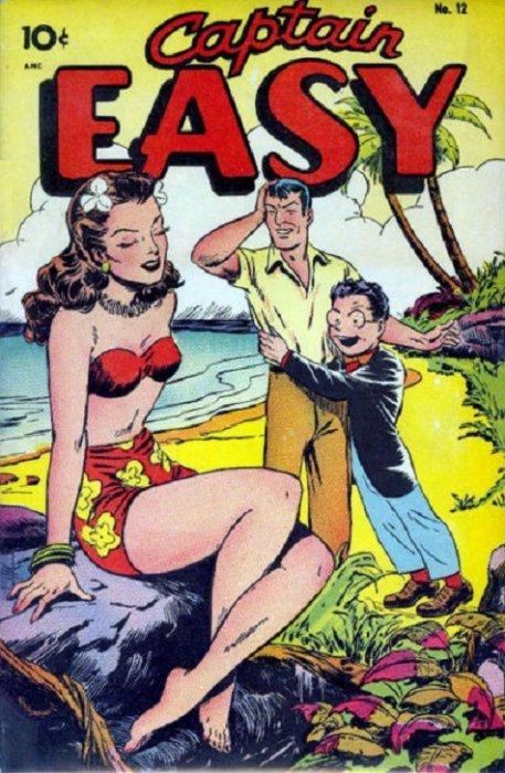 Captain Easy #12 (1948) Comic Books Captain Easy