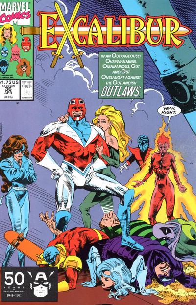 Excalibur #36 (1991) Comic Books Excalibur