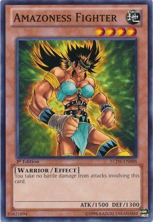 Amazoness Fighter LCJW-EN088 YuGiOh Legendary Collection 4: Joey's World Mega Pack