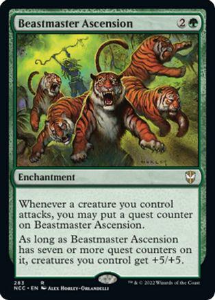 Beastmaster Ascension #283 Magic New Capenna Commander