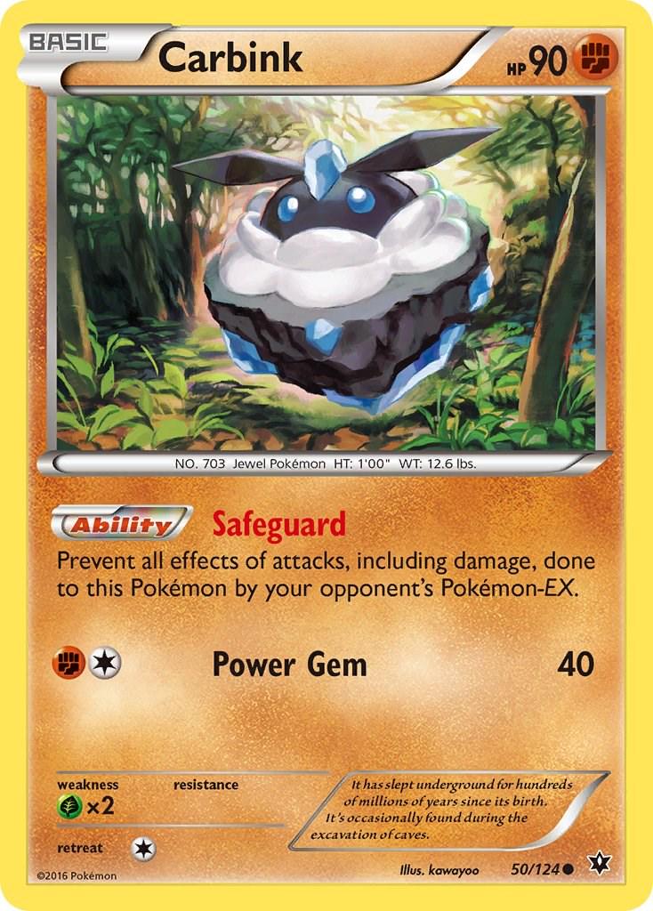 Carbink #50 Pokemon Fates Collide